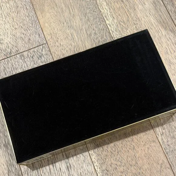 Gold and Glass Vanity Tray - Picture 2 of 3